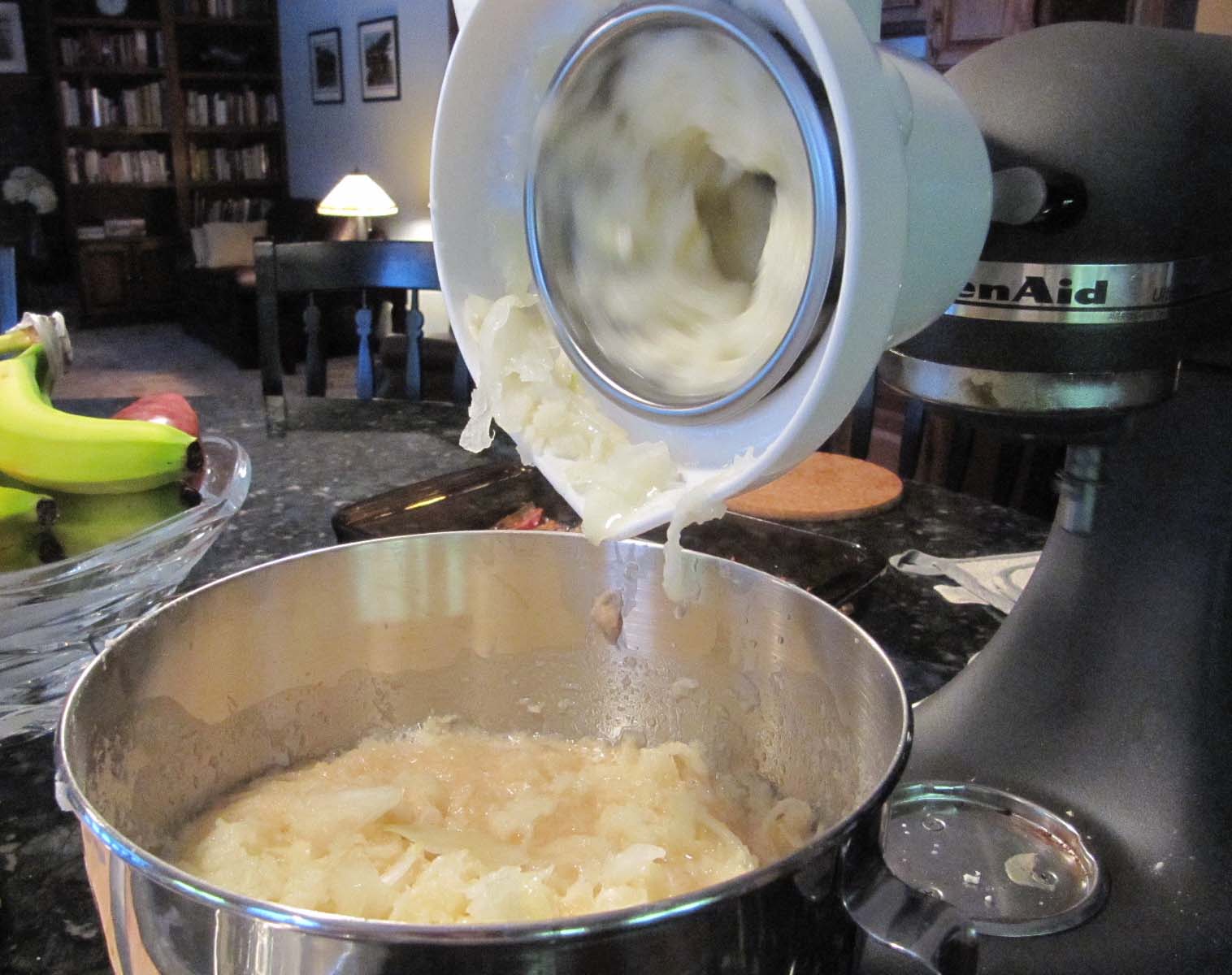 Trying to find this grinder attachment to make kugelis : r/Kitchenaid